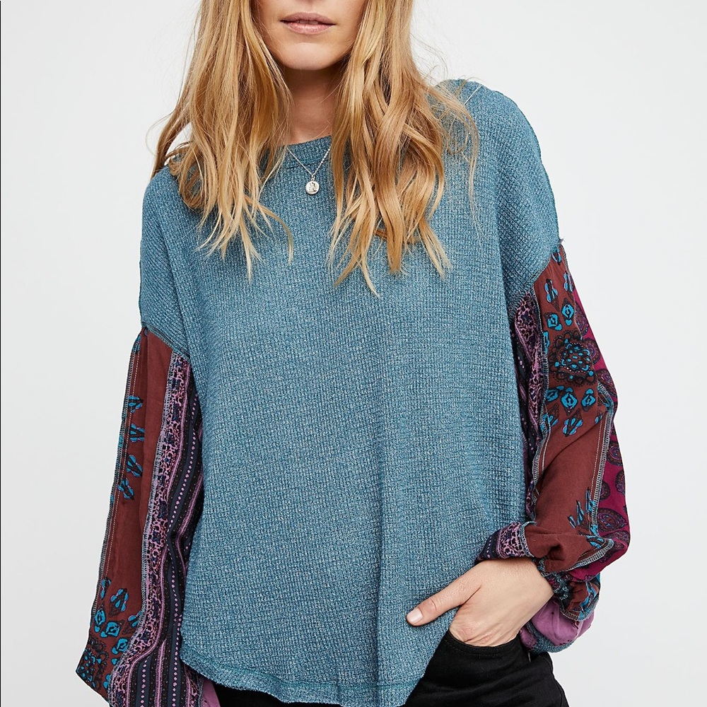 Free People/We the Free Blossom thermal blouse
